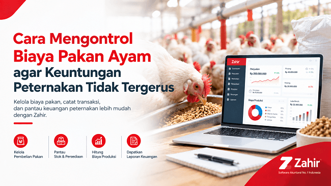 kontrol biaya pakan ayam dengan zahir