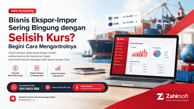 selisih kurs eskport-import