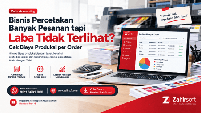 cara menghitung biaya poduksi bisnis percetakan