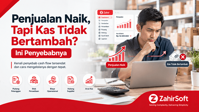 Penjualan Naik, Tapi Kas Tidak Bertambah? Kenali Penyebabnya