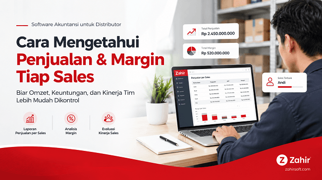 Cara Cek Penjualan & Margin Tiap Sales Distributor
