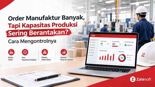Kapasitas Produksi Manufaktur Berantakan? Ini Solusinya